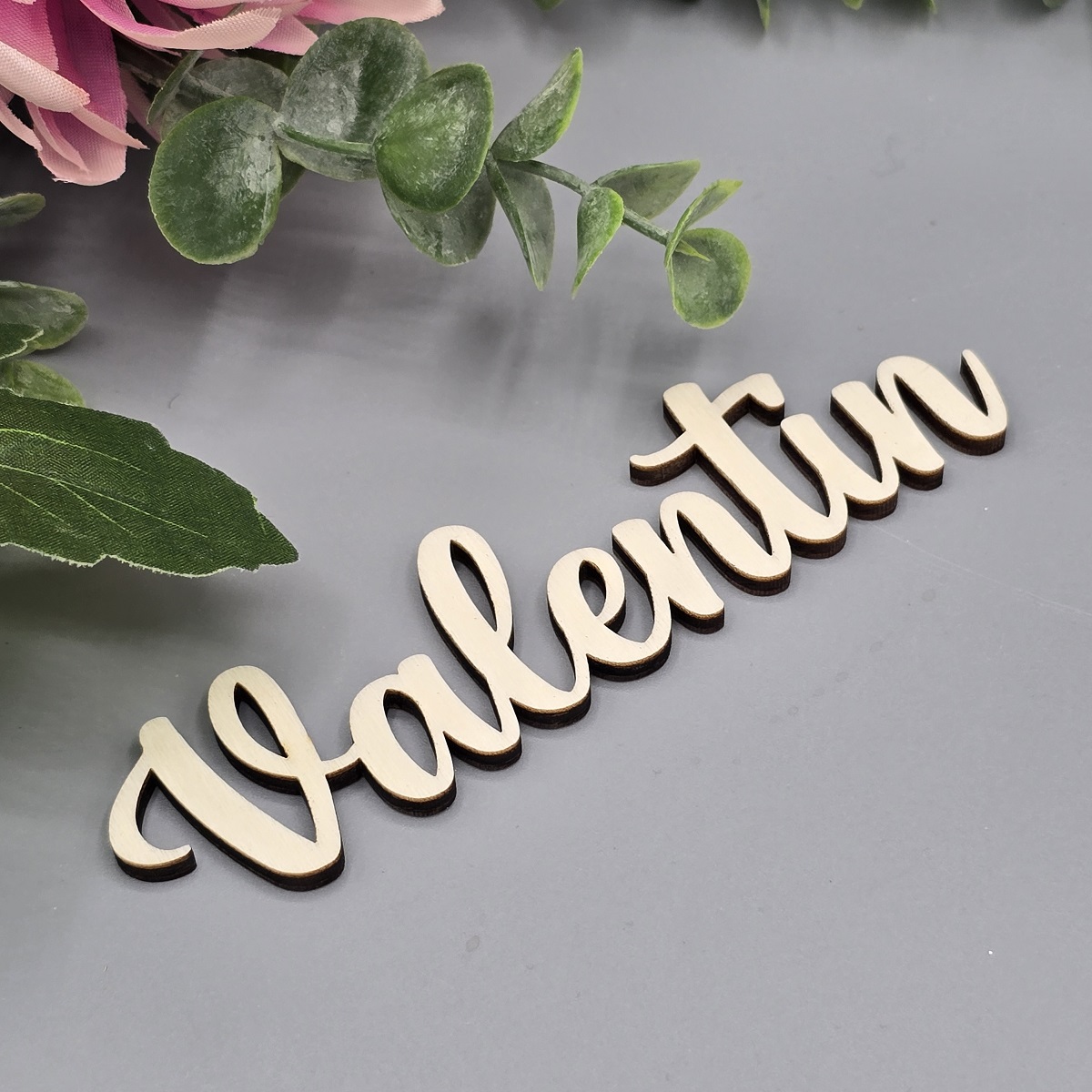 Kindergeburtstagsteller Schriftzug Name